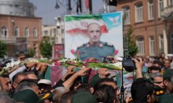 پیکر شهید سردار جواد نارنجی در ارومیه تشییع شد