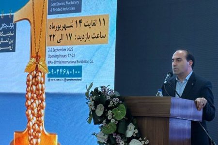 درخشش طلا در قلب ارومیه/نخستین نمایشگاه بین‌المللی طلا و جواهر در ارومیه افتتاح شد