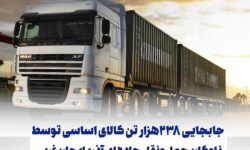 جابجایی ۲۳۸هزار تن کالای اساسی توسط ناوگان حمل‌ونقل جاده ای آذربایجان‌غربی