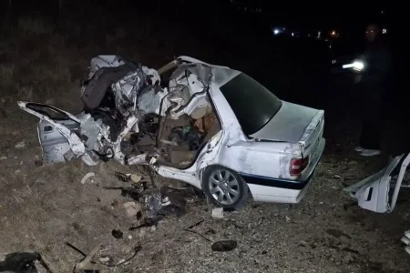 ۴ کشته و مجروح در تصادف محور مهاباد به بوکان